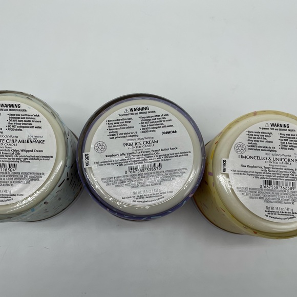 Bath & Body Works Accents Bath Body Works Ice Cream Shop Collection